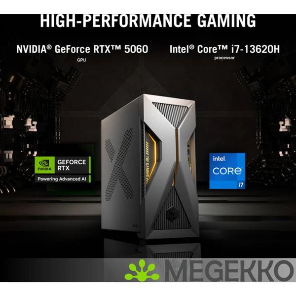 Grote foto asus tuf 15l t500mv 13420h233w core i5 rtx 5060 gaming desktop computers en software overige computers en software