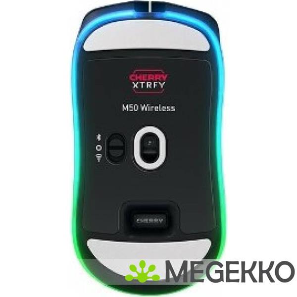 Grote foto cherry xtrfy m50 zwart draadloze gaming muis computers en software overige computers en software