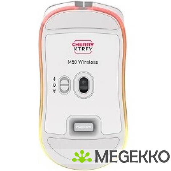 Grote foto cherry xtrfy m50 wit draadloze gaming muis computers en software overige computers en software