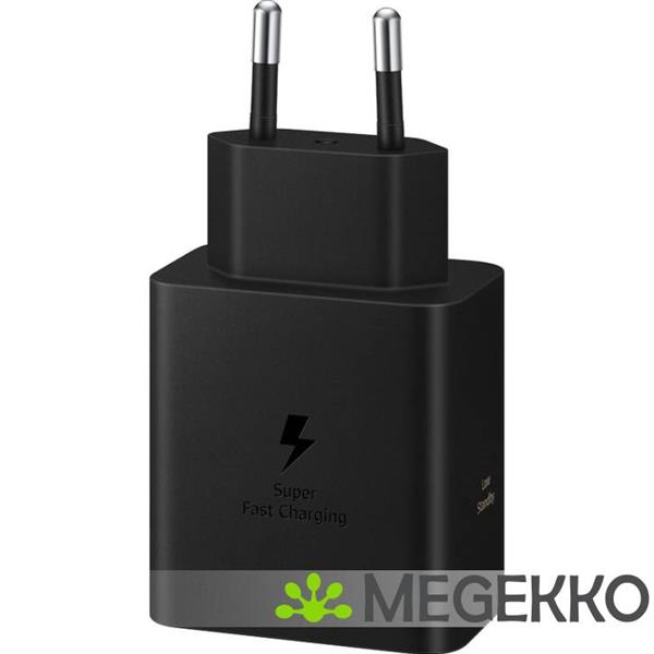 Grote foto samsung ep t6010nbegww oplader voor mobiele apparatuur laptop smartphone tablet zwart ac snel opla computers en software overige