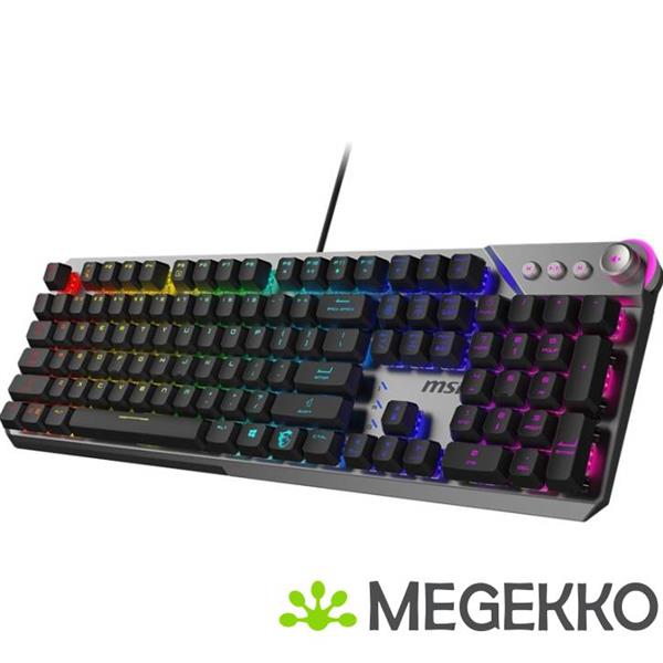 Grote foto msi strike 600 toetsenbord zwart computers en software toetsenborden