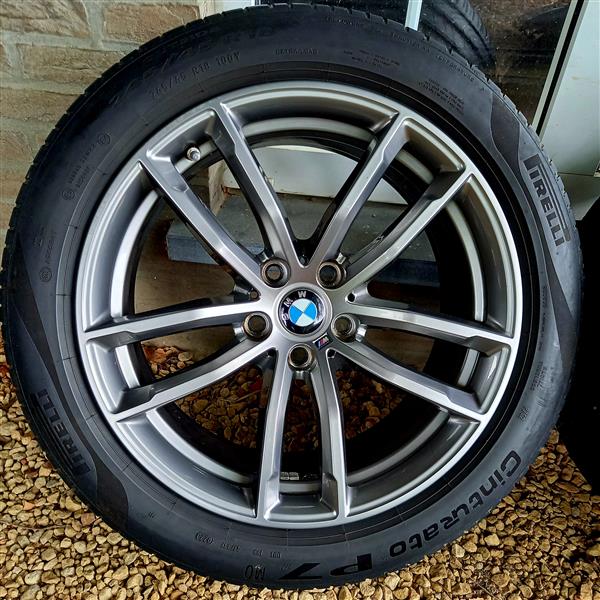 Grote foto 18 bmw m velgen zomerbanden pirelli auto onderdelen banden en velgen
