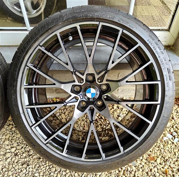 Grote foto 19 bmw m2 velgen zomerbanden michelin auto onderdelen banden en velgen