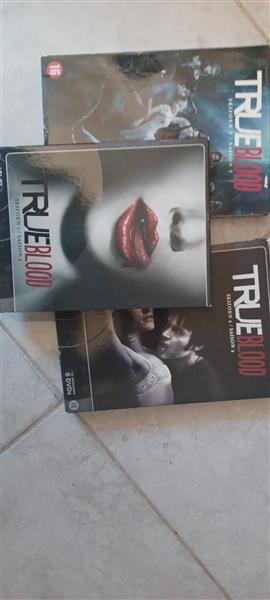 Grote foto true blood seizoenen 1 t m 3 prima staat cd en dvd tv en series