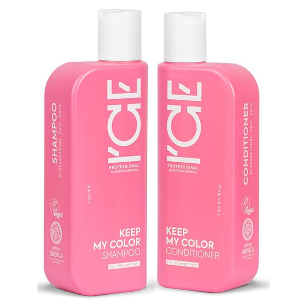 Grote foto ice professional duo pack keep my color shampoo conditioner kleding dames sieraden