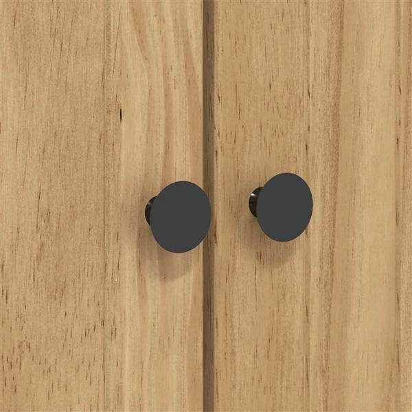 Grote foto vidaxl boekenkast bodo honingbruin 82 x 40 x 173 cm bewerkt hout huis en inrichting overige