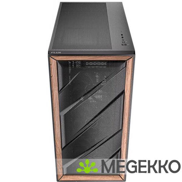 Grote foto antec flux black computers en software behuizingen en kasten