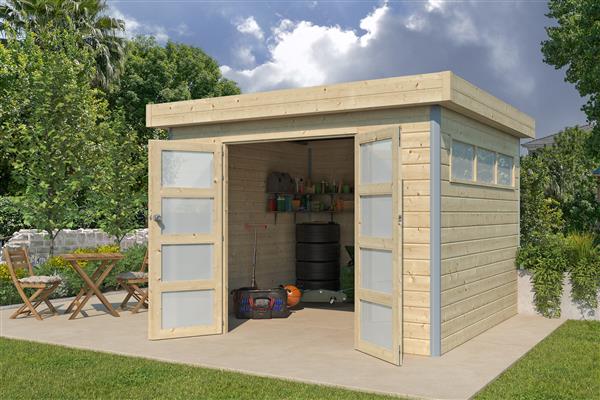 Grote foto nieuw modern blokhut 5101ac tuin en terras tuinhuisjes en blokhutten