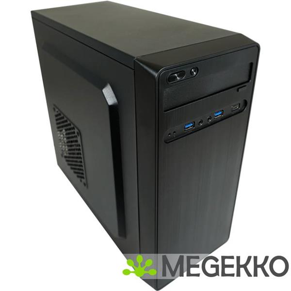 Grote foto lc power lc 2017mb on computerbehuizing micro tower zwart computers en software behuizingen en kasten