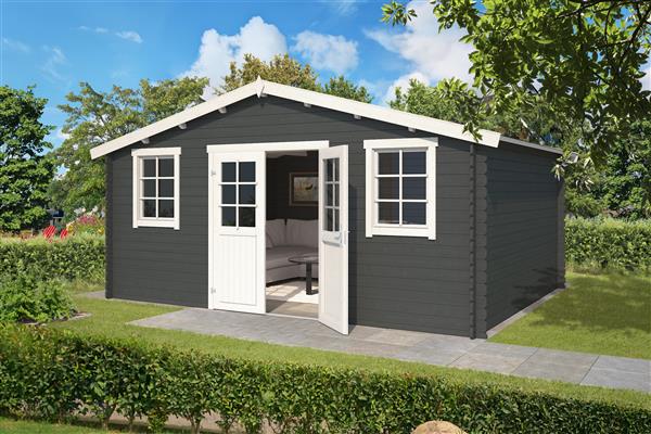 Grote foto blokhut udo 480x300 onbehandeld vuren tuin en terras tuinhuisjes en blokhutten