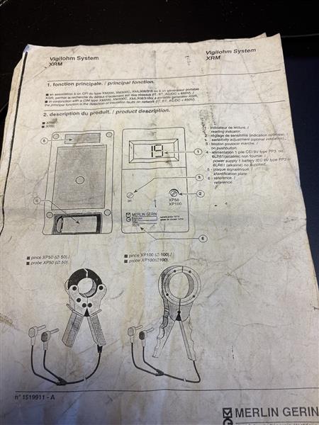 Grote foto merli gerin meetaparatuur voor kabels doe het zelf en verbouw elektra en kabels