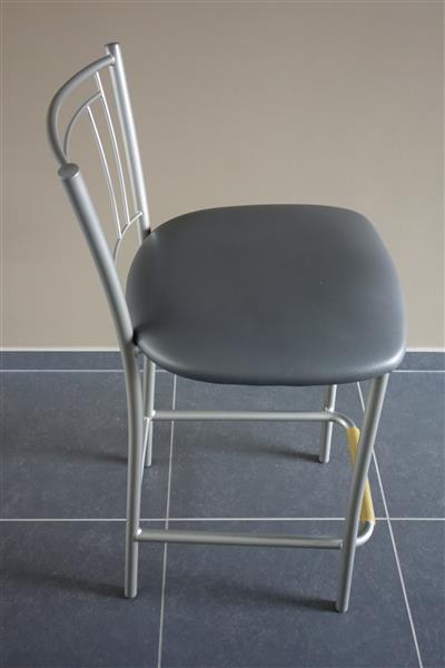 Grote foto barstoel 4 stuks grijs huis en inrichting stoelen