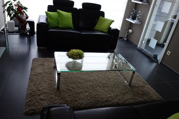 Grote foto glazen salontafel of bijzettafel huis en inrichting salontafels