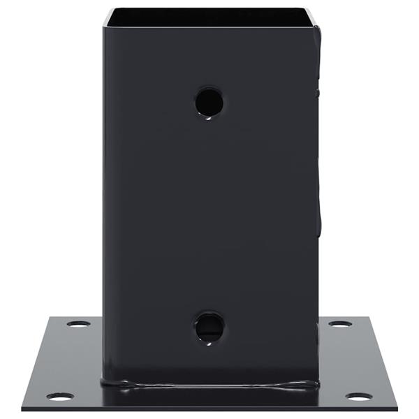 Grote foto vidaxl spokkels vierkant 12 st 91x91 mm antraciet staal gepoedercoat tuin en terras overige tuin en terras