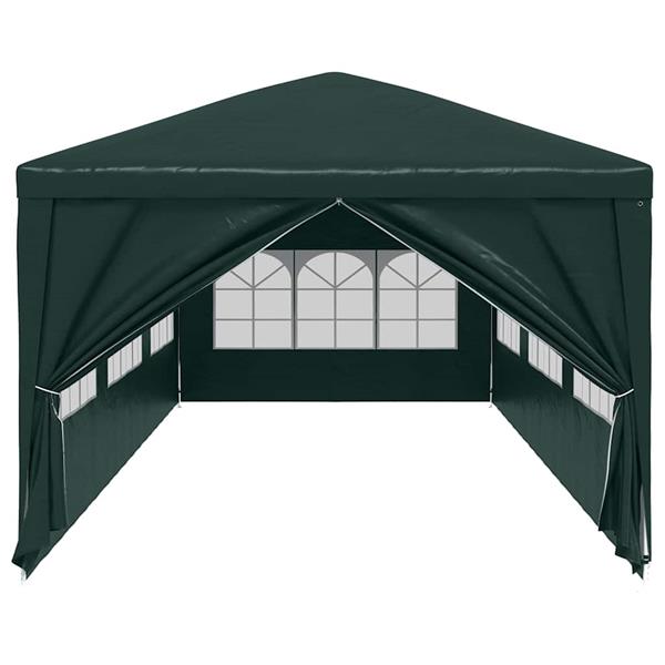 Grote foto vidaxl partytent 3x9 m groen tuin en terras overige tuin en terras
