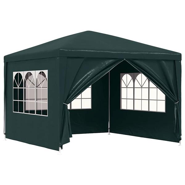 Grote foto vidaxl partytent 3x3 m groen tuin en terras overige tuin en terras