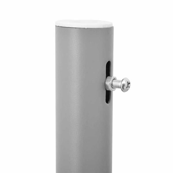 Grote foto vidaxl windscherm uittrekbaar 160x600 cm zwart tuin en terras overige tuin en terras