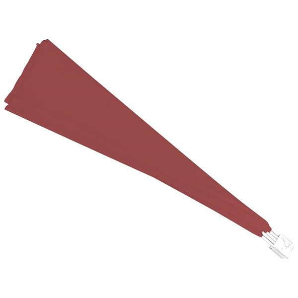 Grote foto vidaxl balkonscherm inklapbaar 140x140 cm terracottakleurig tuin en terras overige tuin en terras