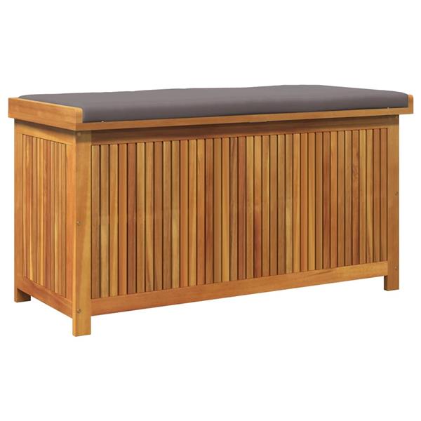 Grote foto vidaxl opbergbox voor buiten 113x50x60 5 cm massief acaciahout tuin en terras overige tuin en terras