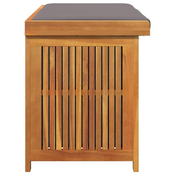 Grote foto vidaxl opbergbox voor buiten 113x50x60 5 cm massief acaciahout tuin en terras overige tuin en terras