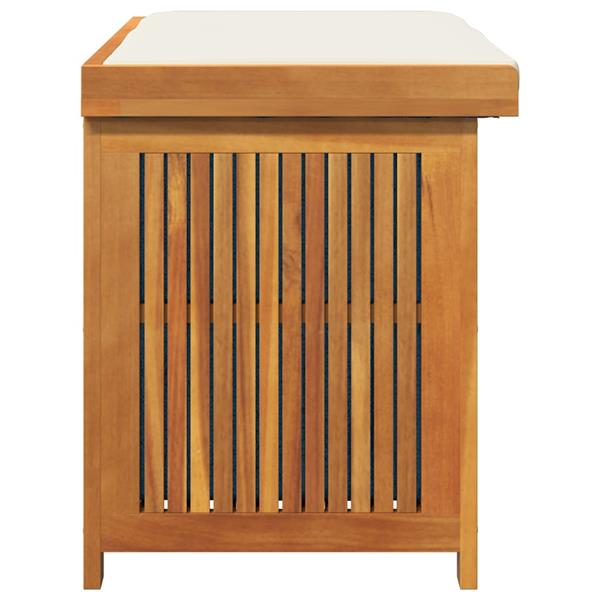 Grote foto vidaxl kussenbox voor buiten 90x50x60 5 cm massief acaciahout tuin en terras overige tuin en terras