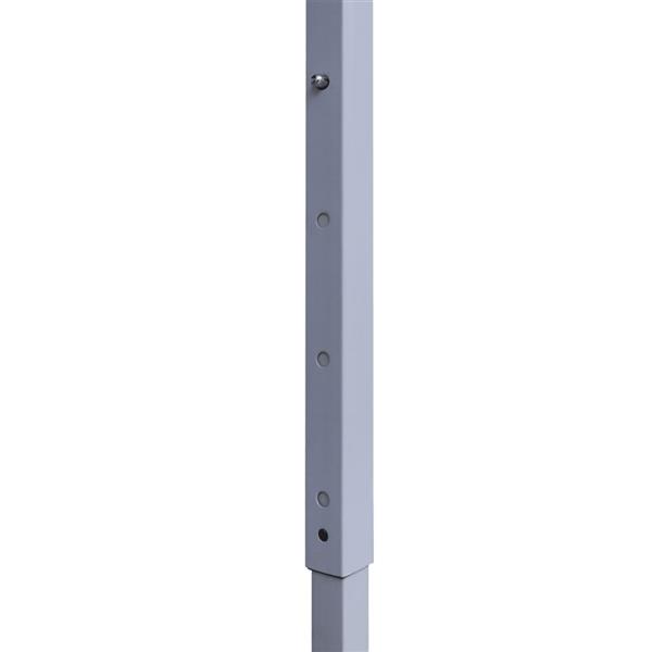 Grote foto vidaxl vouwtent met 2 wanden 3x3 m blauw tuin en terras overige tuin en terras