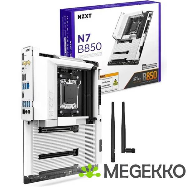 Grote foto nzxt n7 b850 matte white computers en software moederborden