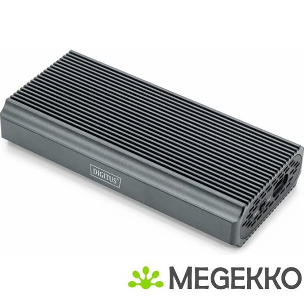 Grote foto digitus da 71158 behuizing voor opslagstations sdd behuizing grijs m.2 computers en software behuizingen en kasten