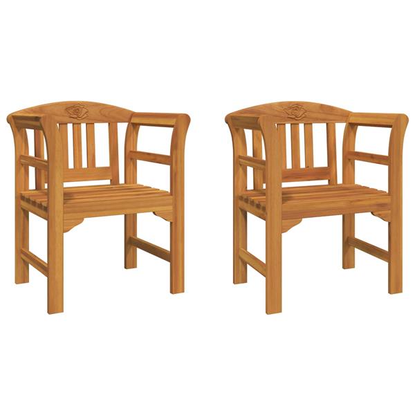 Grote foto vidaxl rozenbank natuurlijk 68 5 x 46 x 82 5 cm massief acaciahout tuin en terras tuinmeubelen