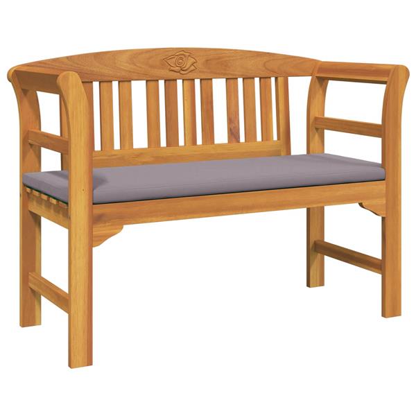 Grote foto vidaxl rozenbank natuurlijk 114 x 46 x 82 5 cm massief acaciahout tuin en terras tuinmeubelen