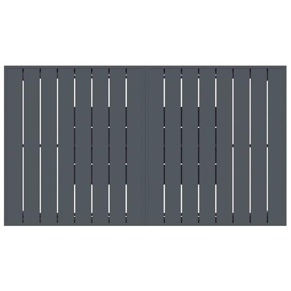 Grote foto vidaxl terrastafel antraciet 180 x 80 x 74 cm gepoedercoat staal tuin en terras tuinmeubelen