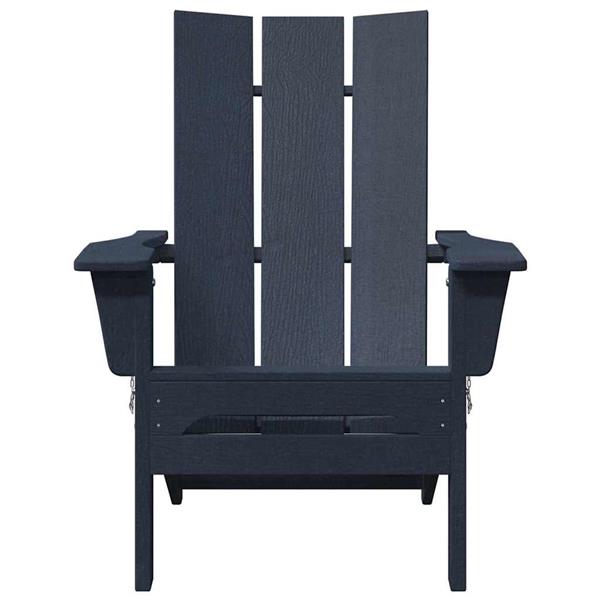 Grote foto vidaxl vouw adirondack stoel marineblauw 80 5 x 74 5 x 92 cm hdpe tuin en terras tuinmeubelen