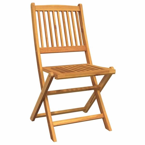 Grote foto vidaxl tuin bistro set 3 pcs bruin massief acaciahout tuin en terras tuinmeubelen