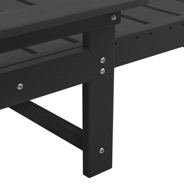 Grote foto vidaxl ligstoel zwart 195 5 x 53 x 98 5 cm hdpe tuin en terras tuinmeubelen