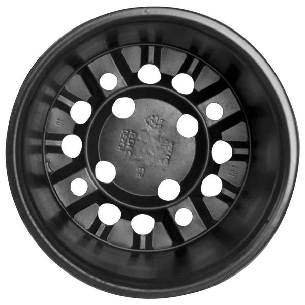 Grote foto vidaxl bloempot 200 pcs zwart 15 x 13 cm kunststof tuin en terras overige tuin en terras