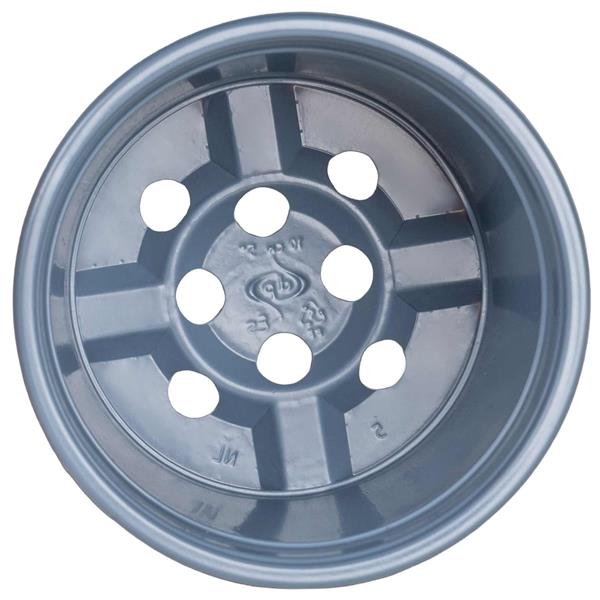 Grote foto vidaxl ronde bloempot 200 pcs terracotta 15 x 12.5 cm kunststof tuin en terras overige tuin en terras