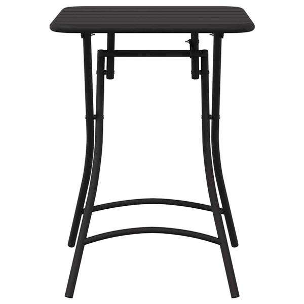 Grote foto vidaxl bistrotafel antraciet 55 x 55 x 72 5 cm poedercoating staal tuin en terras tuinmeubelen