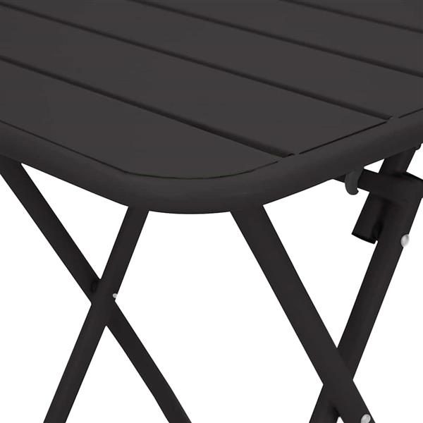 Grote foto vidaxl bistrotafel antraciet 55 x 55 x 72 5 cm poedercoating staal tuin en terras tuinmeubelen