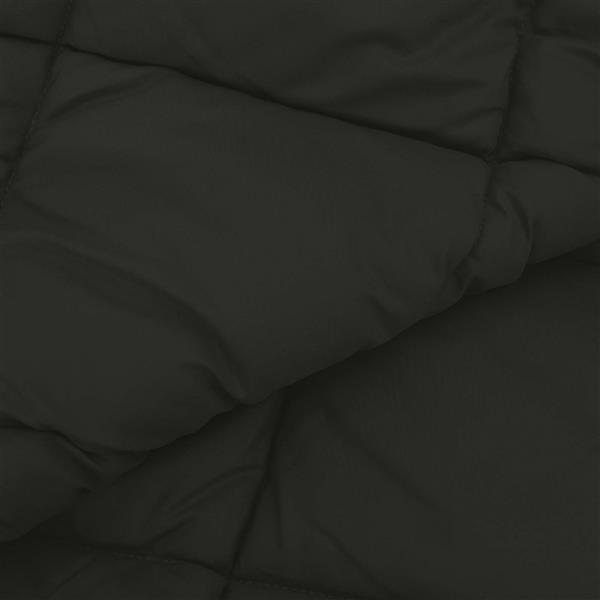 Grote foto vidaxl zomerdekbed zwart 200 x 140 cm microfiber huis en inrichting bedden