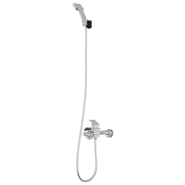 Grote foto vidaxl doucheset chroom g 1 2 inch doe het zelf en verbouw sanitair