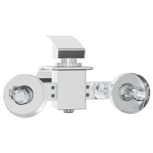 Grote foto vidaxl douchemengkraan chroom g 1 2 inch doe het zelf en verbouw sanitair