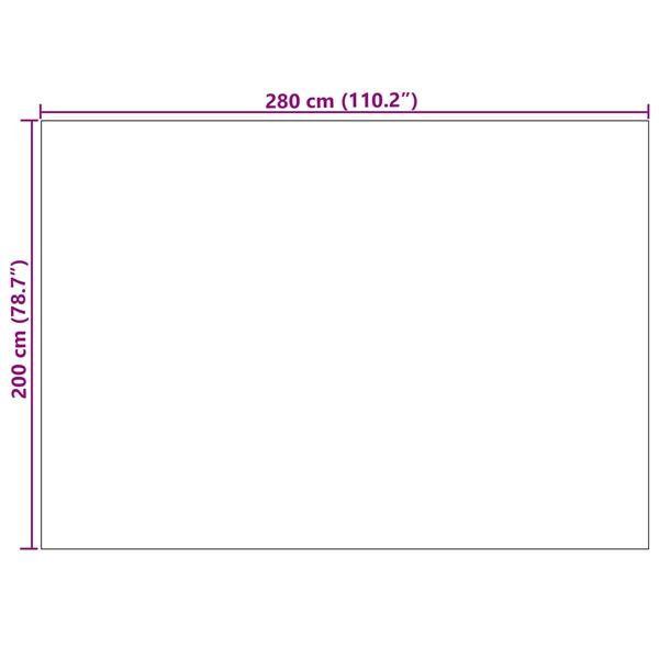 Grote foto vidaxl vloerkleden rechthoekig galati beige 280 x 200 cm polyester huis en inrichting vloerbedekking en kleden