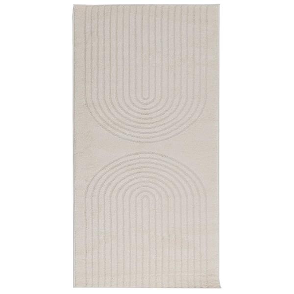 Grote foto vidaxl vloerkleden rechthoekig galati cr me 150 x 80 cm polyester huis en inrichting vloerbedekking en kleden