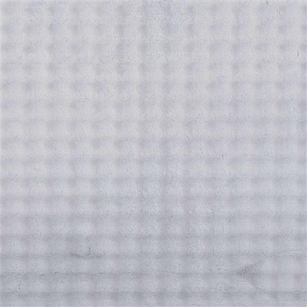 Grote foto vidaxl vloerkleden rond sirolo grijs 120 cm polyester huis en inrichting vloerbedekking en kleden