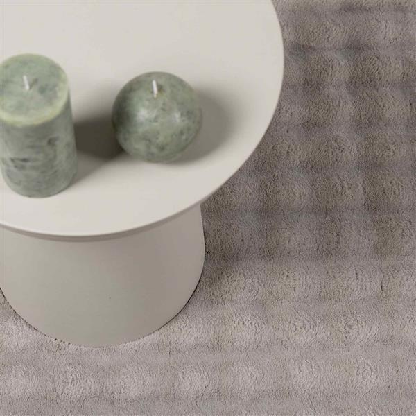 Grote foto vidaxl vloerkleden rond sirolo zand 160 cm polyester huis en inrichting vloerbedekking en kleden