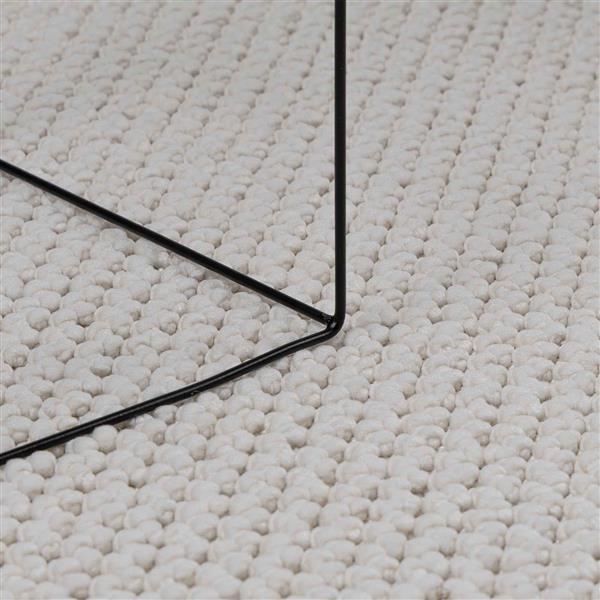 Grote foto vidaxl vloerkleden rechthoekig lugo cr me 200 x 80 cm polyester huis en inrichting vloerbedekking en kleden