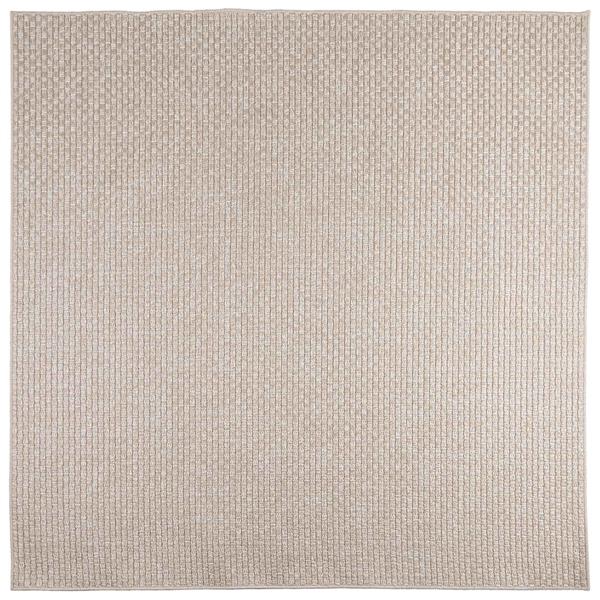 Grote foto vidaxl vloerkleden vierkant faro cr me 240 x 240 cm polyester huis en inrichting vloerbedekking en kleden