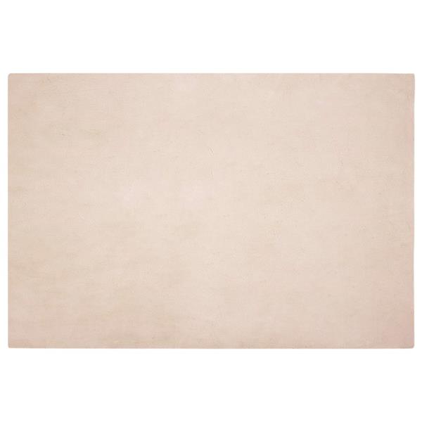 Grote foto vidaxl antislip neplederen konijnenbont vloerkleed olite taupe huis en inrichting vloerbedekking en kleden