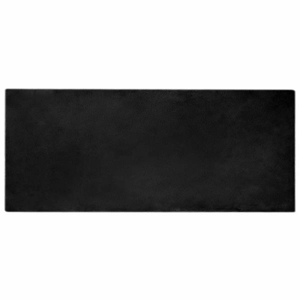 Grote foto vidaxl antislip neplederen konijnenbont vloerkleed olite zwart huis en inrichting vloerbedekking en kleden