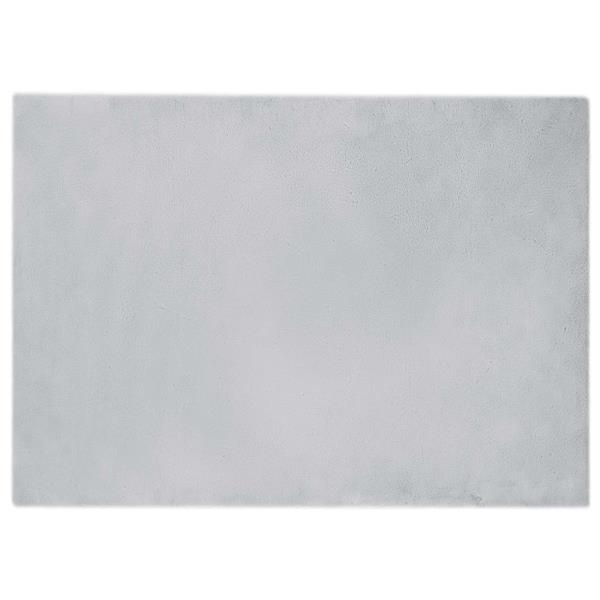 Grote foto vidaxl antislip neplederen konijnenbont vloerkleed olite grijs huis en inrichting vloerbedekking en kleden